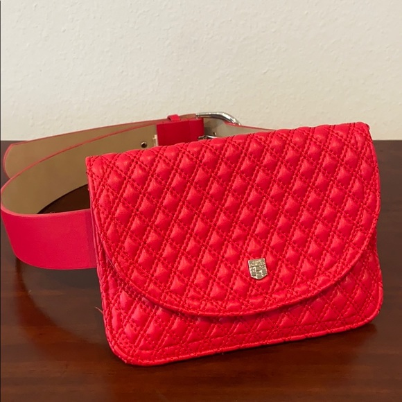 Vince Camuto red wallet belt - Picture 2 of 6